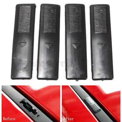 4X Replacement Roof Rail Rack Moulding Clip Cover For Mazda 2 3 6 CX5 CX7 CX9