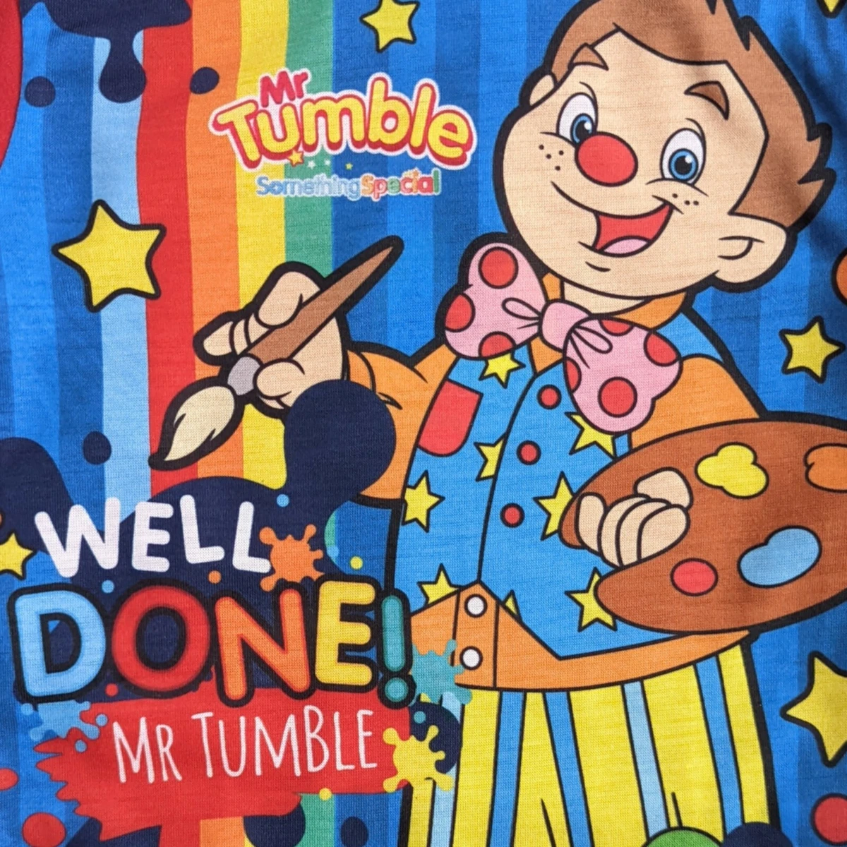 Boys CBeebies Mr. Tumble Pyjamas Well Done Nightwear Age 12
