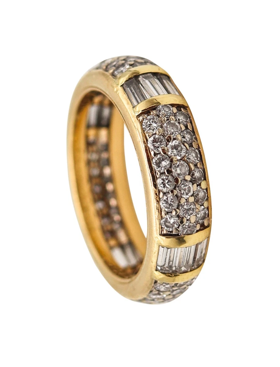 Cartier Diamond Yellow Gold Ring 7 Ring Fine Rings for sale | eBay