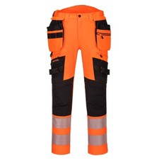Portwest DX442 Trousers DX4 Hi Vis Detachable Holster Pocket 4 Way Stretch