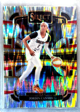 Jordin Canada 2024 Panini Select WNBA Silver Flash Prizm Card-#93 Atlanta Dream