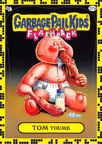 GARBAGE PAIL KIDS 2011 FLASHBACK SERIES 2 PICK-A-CARD YELLOW BASE STICKERS TOPPS - Picture 146 of 321