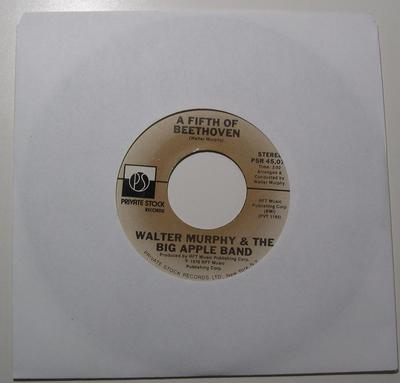 WALTER MURPHY & Big Apple Band - A Fifth of Beethoven (45 RPM Single, 1976) VG+