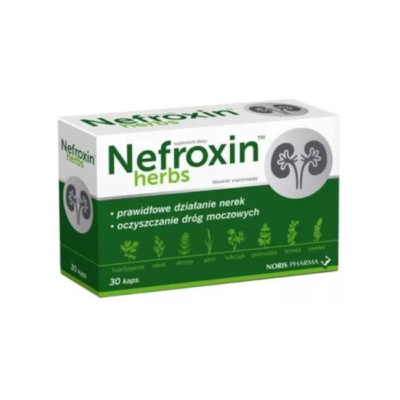 (Einheit/0,47 ) NEFROXIN HERBS 30 Kaps. D/S