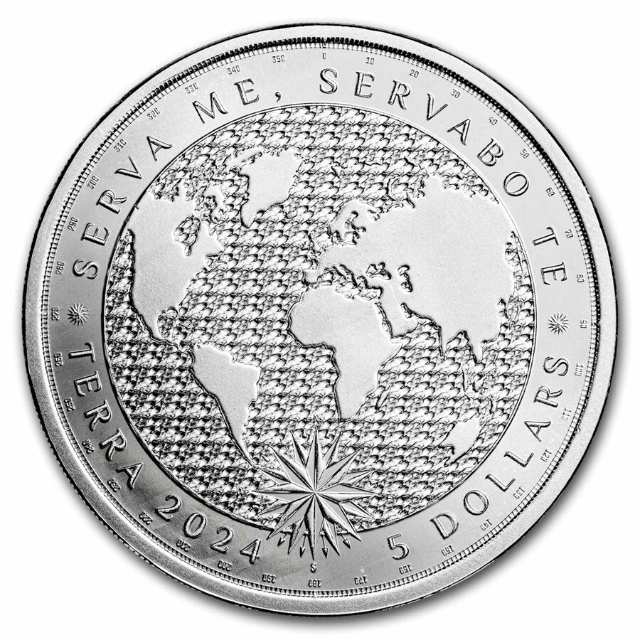 2021 1 オンス銀貨 最新作 Tokelau アイコンシリーズ 2021 1