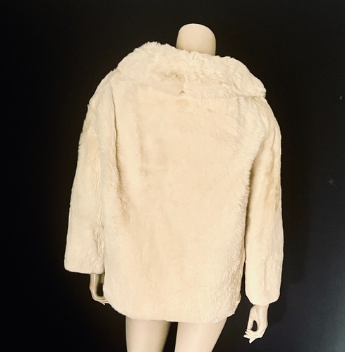 Preciosa chaqueta clásica de piel de canguro crema Cornelius of Australia años 60, mediana - Imagen 4 de 10