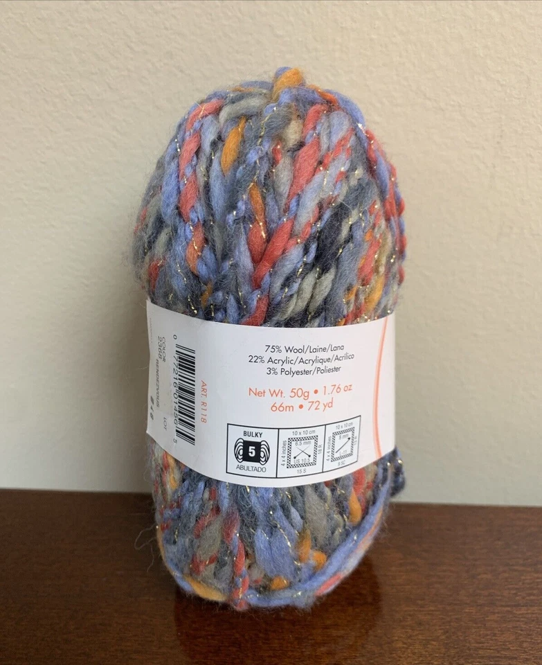 Brand New Moda Dea Cache Multi Color Yarn Rendezvous 2368 Italy - Image 4 of 4