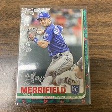WHIT MERRIFIELD - 2019 TOPPS HOLIDAY SNOWFLAKE CARD #HW6 KANSAS CITY ROYALS