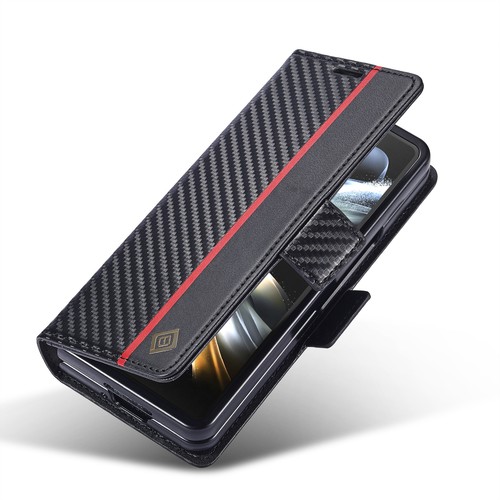 For Samsung Galaxy Z Fold 6 5 4 3 5G Luxury Stand Card Case Wallet Flip Cover - Picture 7 of 14
