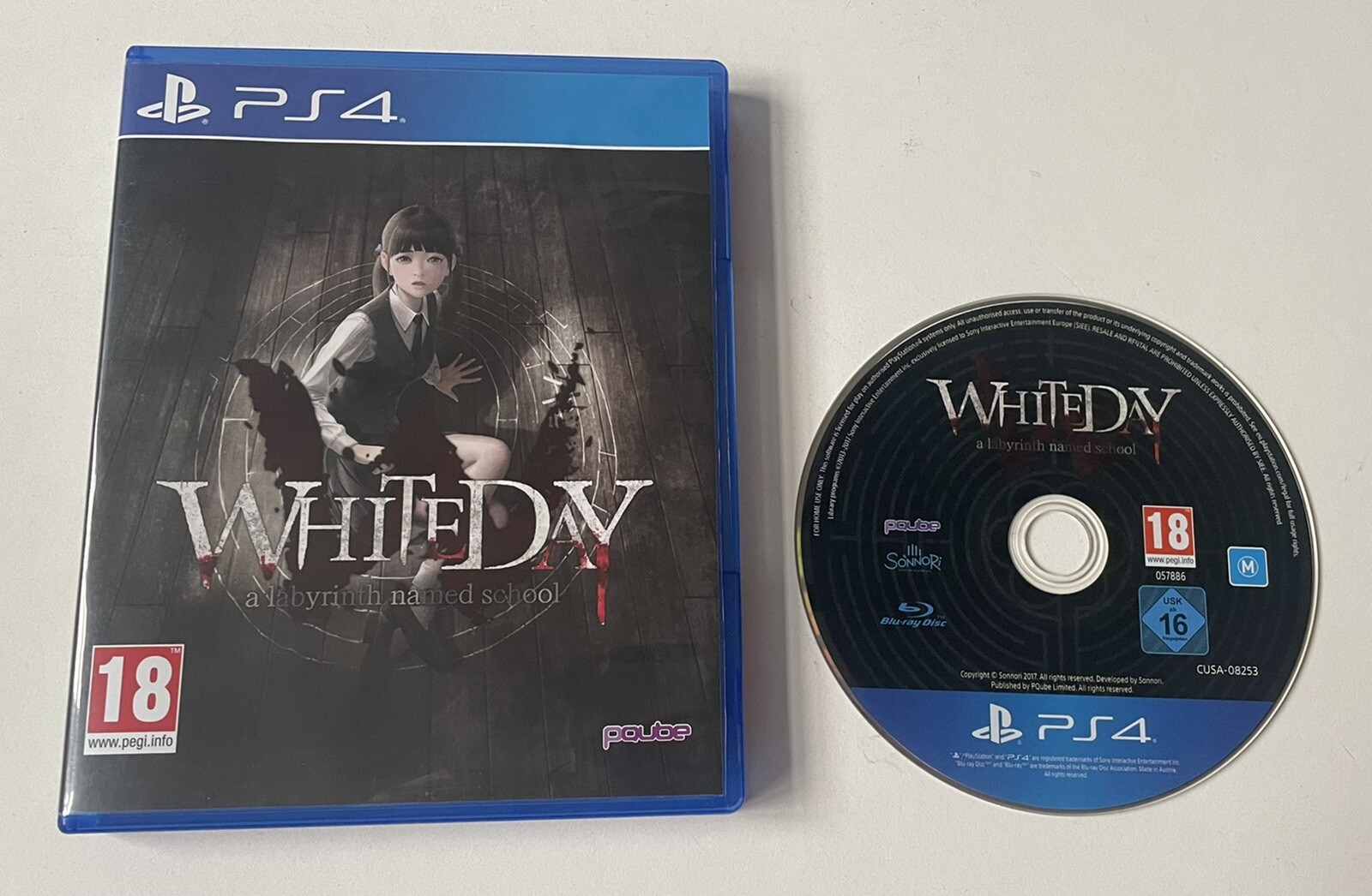White Day A Labyrinth Named School Sony Playstation 4 PS4 Boxed PAL