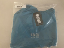 NWT Bloch Girls Barre Mock Wrap Ballet Dance Skirt Teal Blue Size 8/10 CR5110