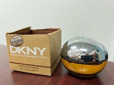 DKNY BE DELICIOUS MEN DONNA KARAN NEW YORK 3.4 oz / 100 ML EDT Spray Damaged Box