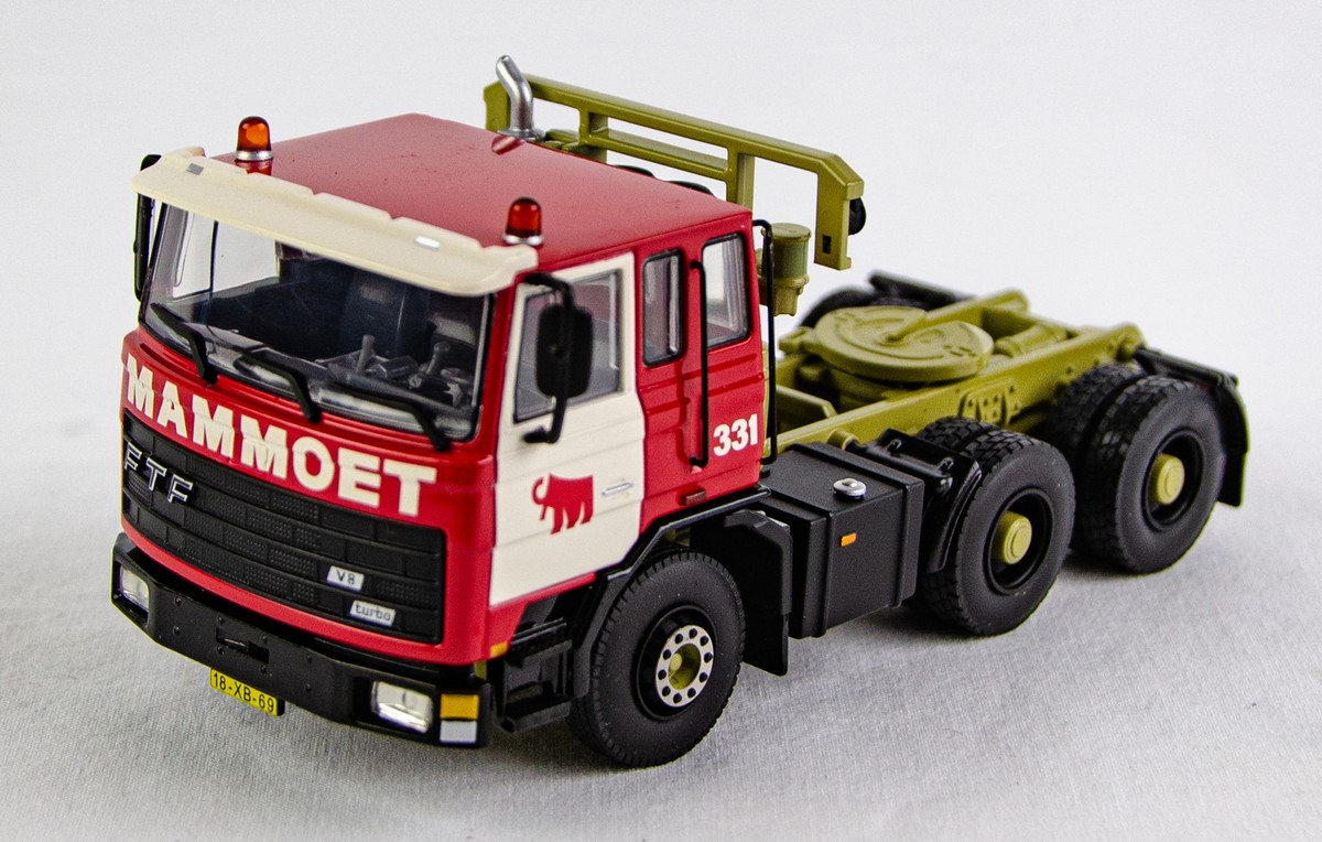 【未使用品】wsi MAMMOET  スカニア WSI Mammoet FTF Classics 6x4 1:50 Scale Diecast Model Semi Truck