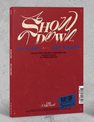 LEE CHAEYEON 3rd Mini Album [SHOWDOWN] OFF Ver. CD+40p P.Book+P.Card+Sticker+etc