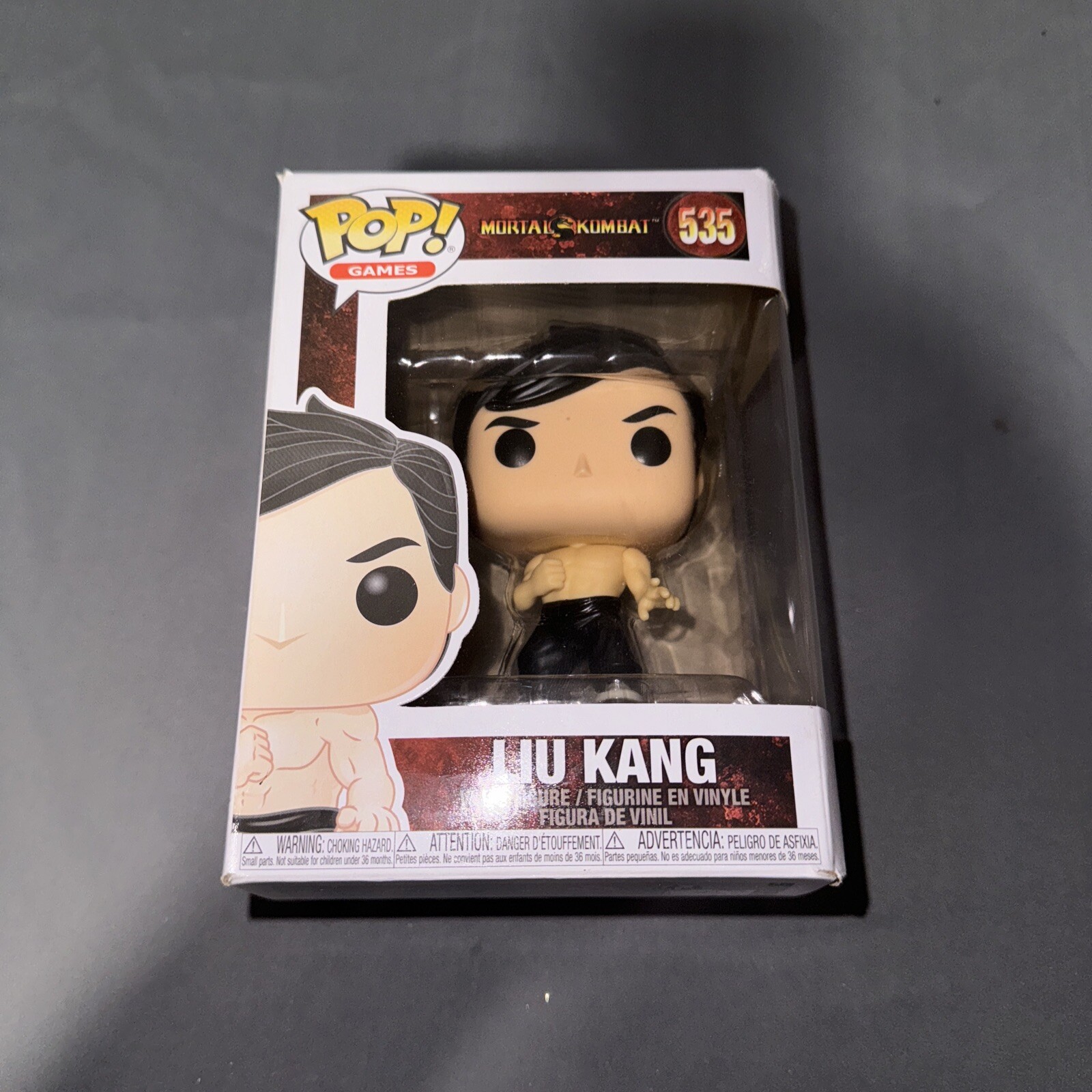 Funko Pop! Vinyl 2019 Mortal Kombat Liu Kang #535 Used/Clean Fast Ship!