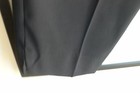 Fabrizio Gianni size 8 black side zip pants poly spandex cropped — photo 4