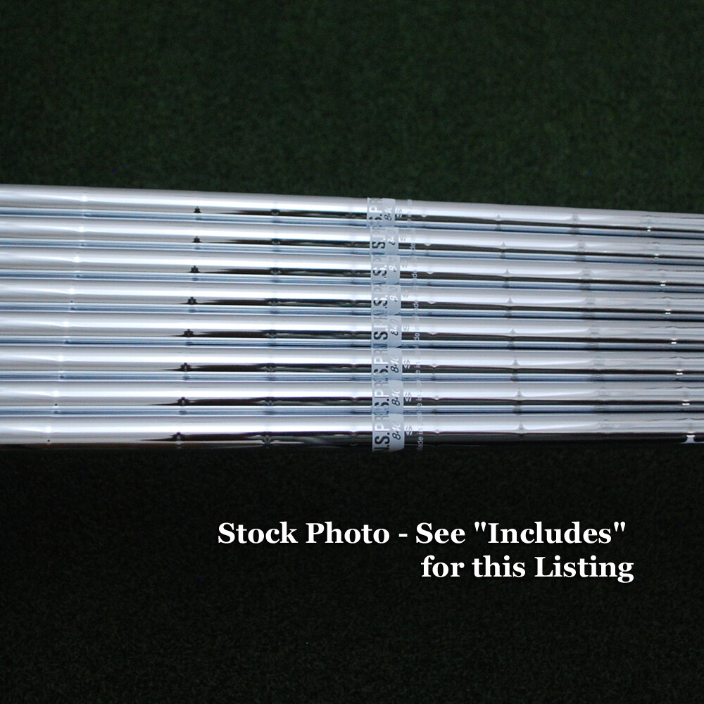 Nippon NS Pro 840 .370 Parallel Tip Steel Iron Shafts Stiff Flex
