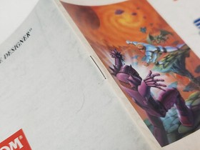 Street Fighter 2010 Authentic Original NES Nintendo Manual Only **