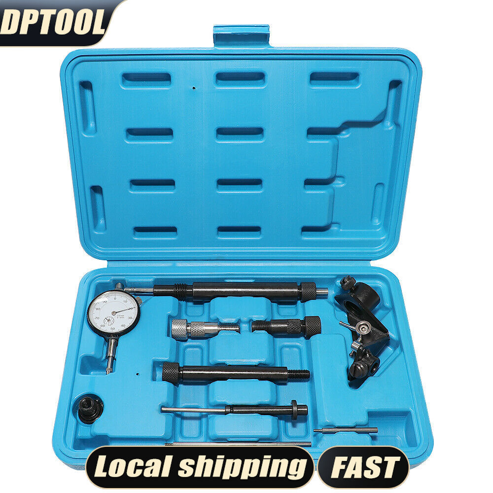 Pomp Timing Tool, 10 stks Brandstof Injectie Pomp Timing Tool Kit Draagbare Motor Timing Locking Instelling Locking Tool Kit met Blauw Draagtas