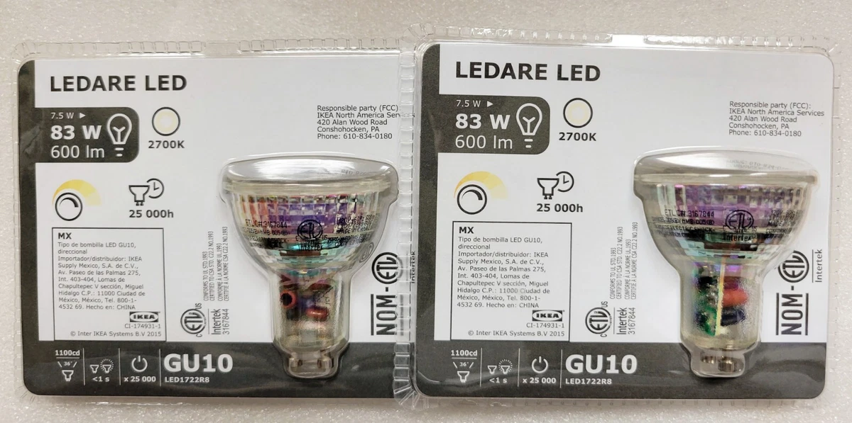 Ikea gu10 600lm online