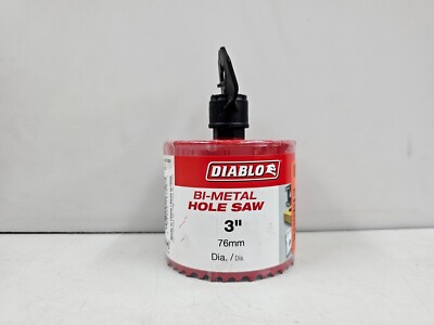 Diablo 3 in. Bi-Metal Hole Saw with 2-3/8 in. Cutting Depth