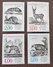 3397 - FRANCE - SCOTT# 2123 - 2126 - MNH - CAT $6.15