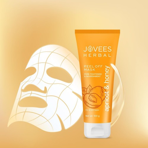 Jovees Herbal Apricot & Honey Peel Off Mask For All Skin Types 100g - Picture 3 of 8