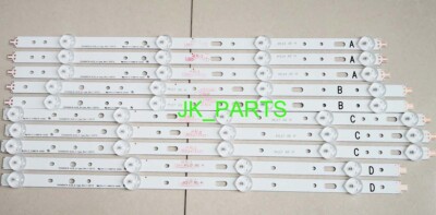 10pcs LED strip compatible with SVS400A79 SVS400A73 A B D C 40L1333B LTA400HM23