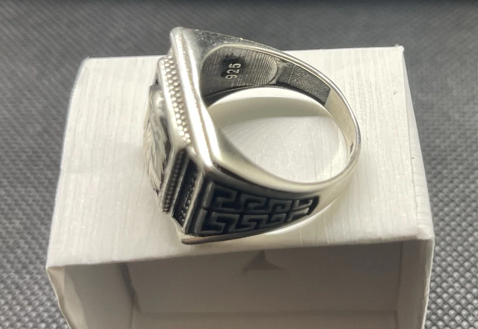 Anillo de plata pura Foto 2 de 4