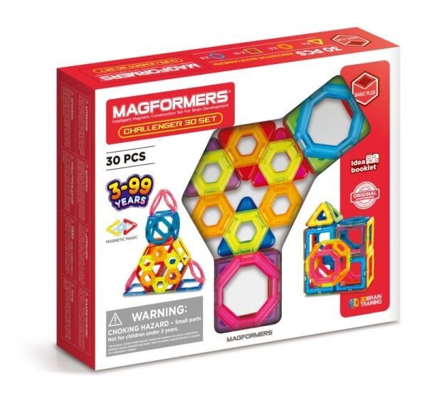 0730658150207 Набор MAGFORMERS Challenger Set mit 30 штук 715020 MAGFORMERS 16790₽