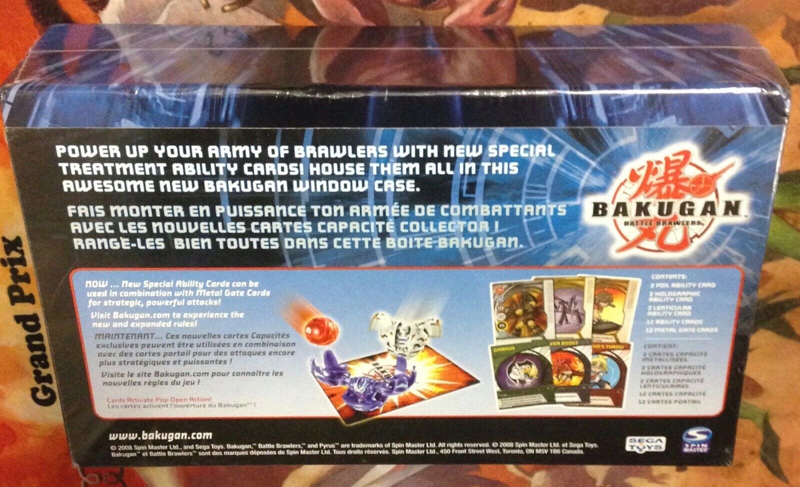 Bakugan Battle Brawlers Card Power House Box 30 Cards 