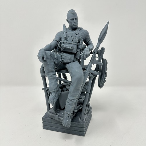 Call of Duty - SOAP - Statue 3D Print 1:10 Scale Unpainted/Unassembled - Picture 4 of 10
