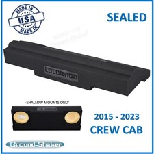 2015 - 2023 Chevy Colorado Crew Cab Dual Sealed Sub Box Subwoofer Enclosure