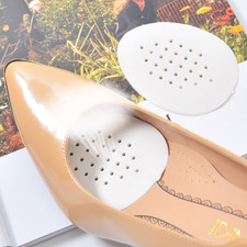 1 Pair Silicone Perforation Breathable Half Size Pad Forefoot Cushion Insole