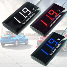 Voltmetro Display LED Digitale DC 12V Misuratore di Tensione per Auto Moto KG