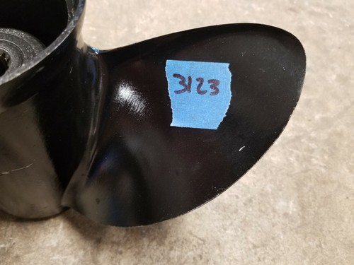 13" X 19P OMC STAINLESS STEEL PROPELLER, 389510, EVINRUDE JOHNSON, # 3123 - Picture 7 of 12