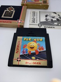 Pac-Man NES Nintendo Complete CIB! Rare Black And White Manual Tested