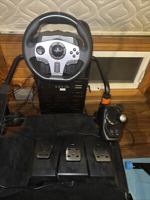 PXN V9 Sim Steering Whee,l Pedals, Shifter. PC/Any Console(COCKPIT NOT INCLUDED)