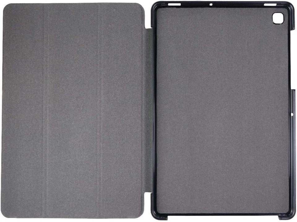 Verizon -  Folio Hard Case and Screen Protector - Samsung Galaxy Tab S5e - Black - Image 2 of 4