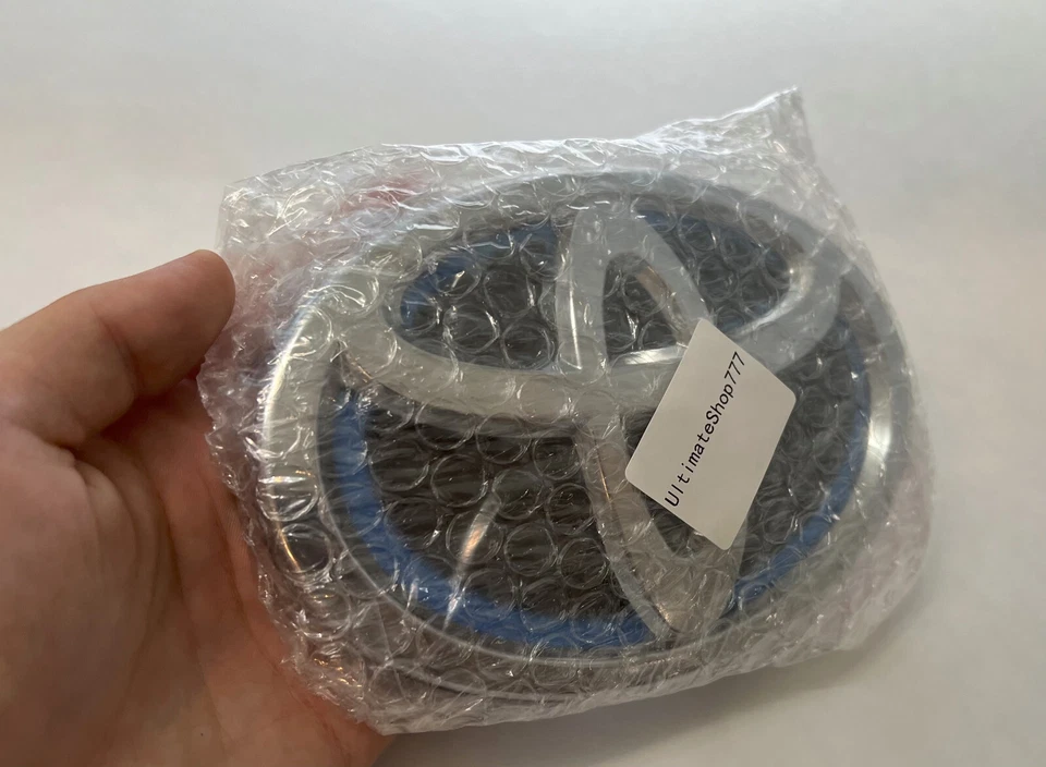 Rejilla delantera emblema azul para Toyota Highlander 3,5 L 2014-2017 Foto 2 de 3