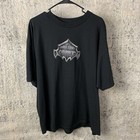 Vintage Orange County Choppers Shirt 2XL Black Y2K Short Sleeve Mens