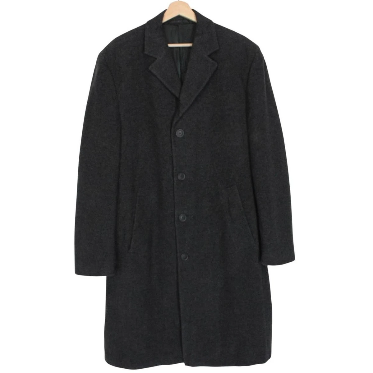 Saint Laurent Wool Outer Shell Grey Coats, Jackets & Waistcoats