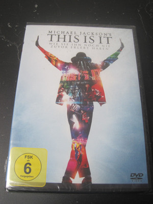 DVD - MICHAEL JACKSON´S - THIS IS IT  - Neu / OVP
