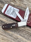 CASE XX * 2026 BARLOW POCKET WORN MAHOGANY W/FLUTED BOLSTERS KNIFE KNIVES — photo 2