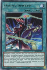 Yugioh Onomatopickup LED6-EN037 Rare LP