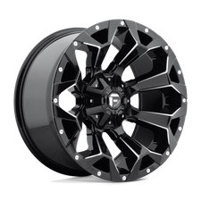 20x9 Fuel D576 Assault Gloss Black Milled Wheel 5x5.55x150 1mm
