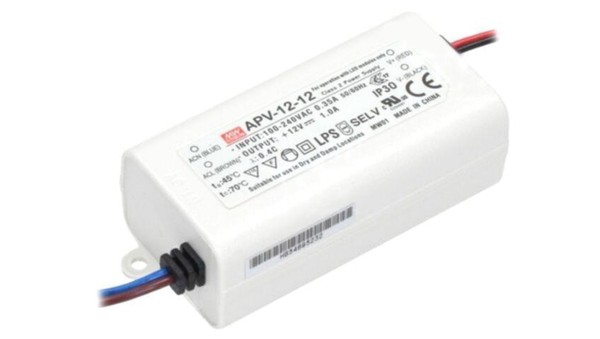 5907009659763 APV-12-12 Zasilacz Impulsowy, Led, 12W, 12VDC, 1A, 90÷264VAC, 127÷-image