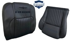 03 Ford Thunderbird T-bird Driver Side Top Bottom Leather Perf Seat Cover Blk