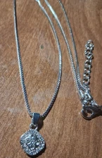 New Adjustable CZ Diamond Necklace.