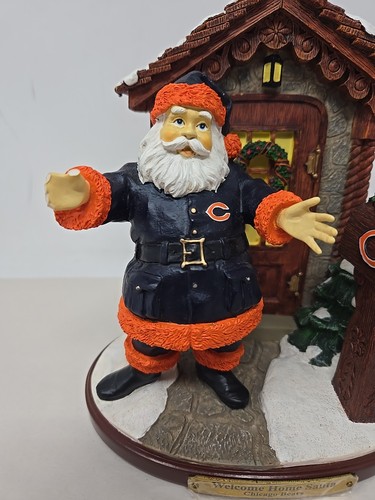 2004 MEMORY COMPANY WELCOME HOME SANTA Chicago Bears 5TH IN LIMITED SERIES - Picture 2 of 10